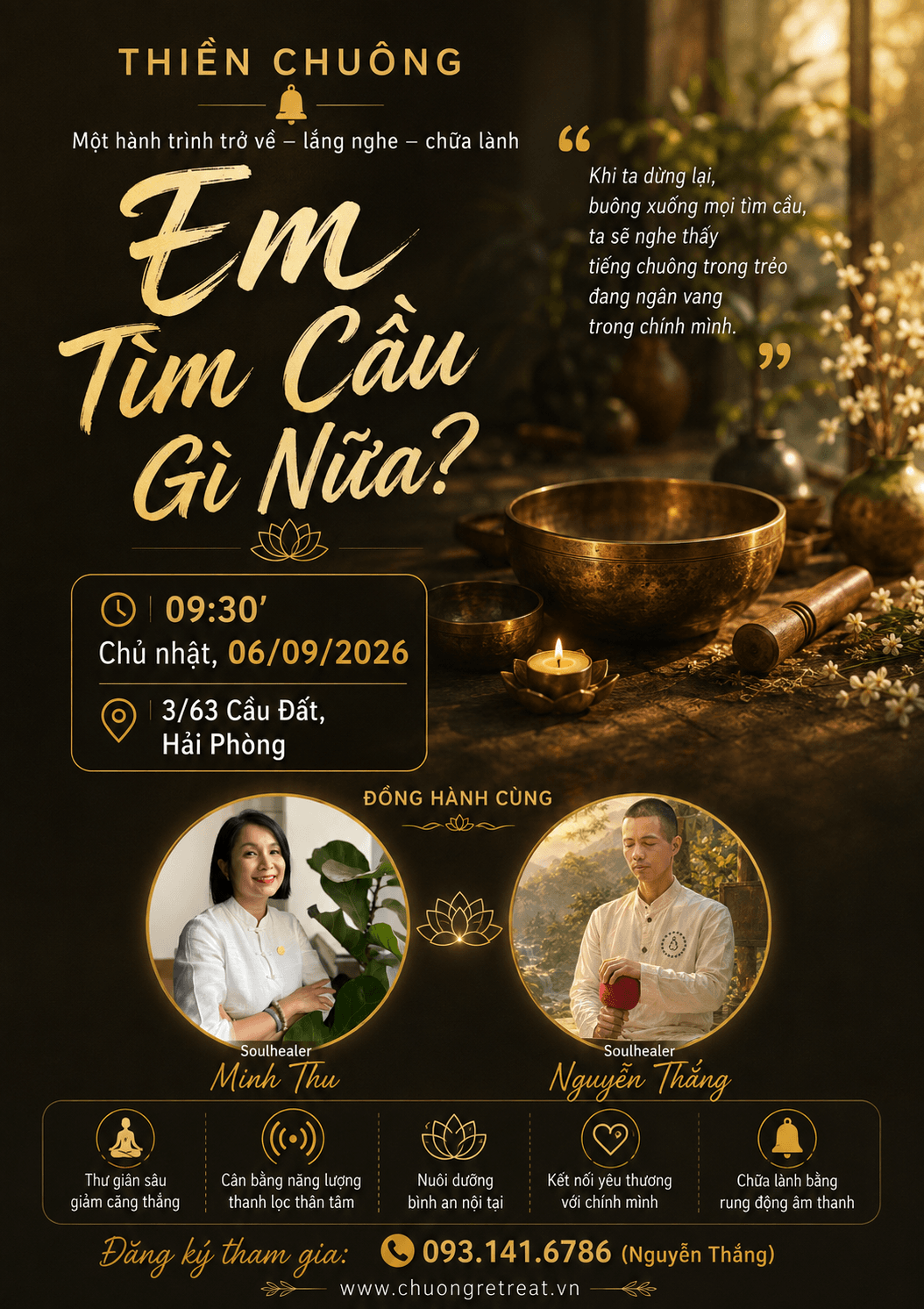 Thiền chuông cuối tuần