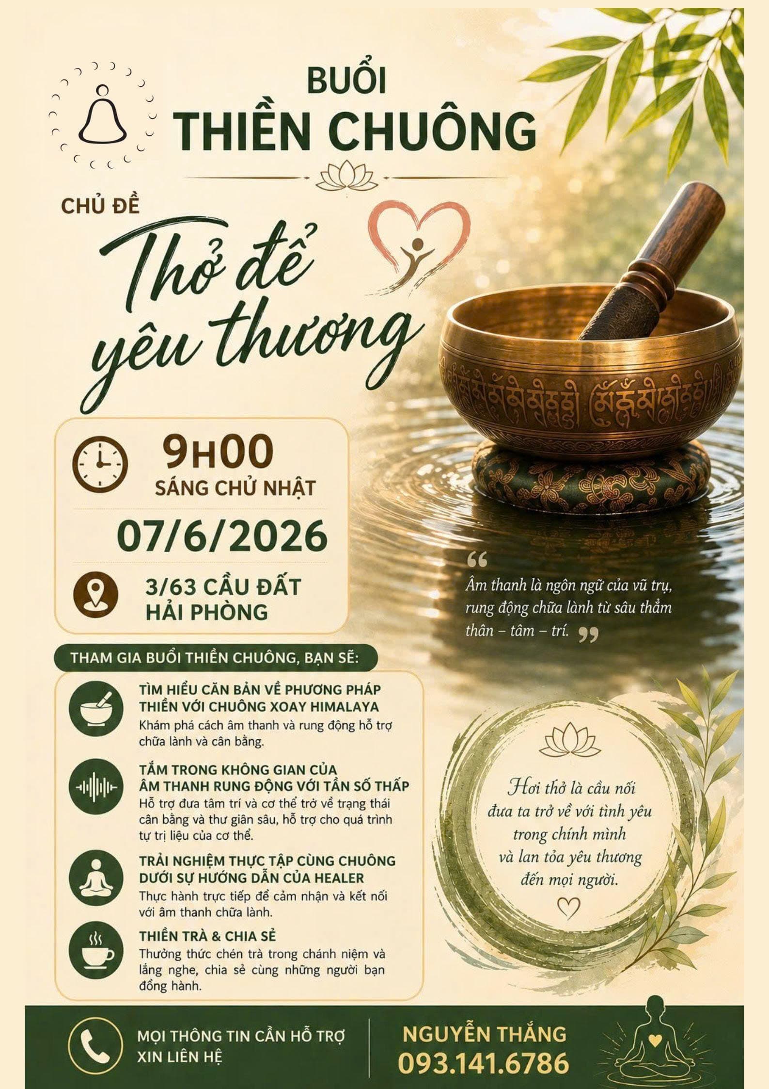 Thiền Chuông Cuối Tuần