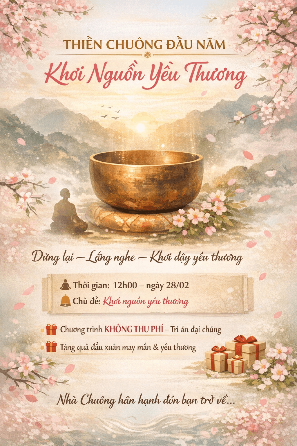 Thiền Chuông Đầu Năm