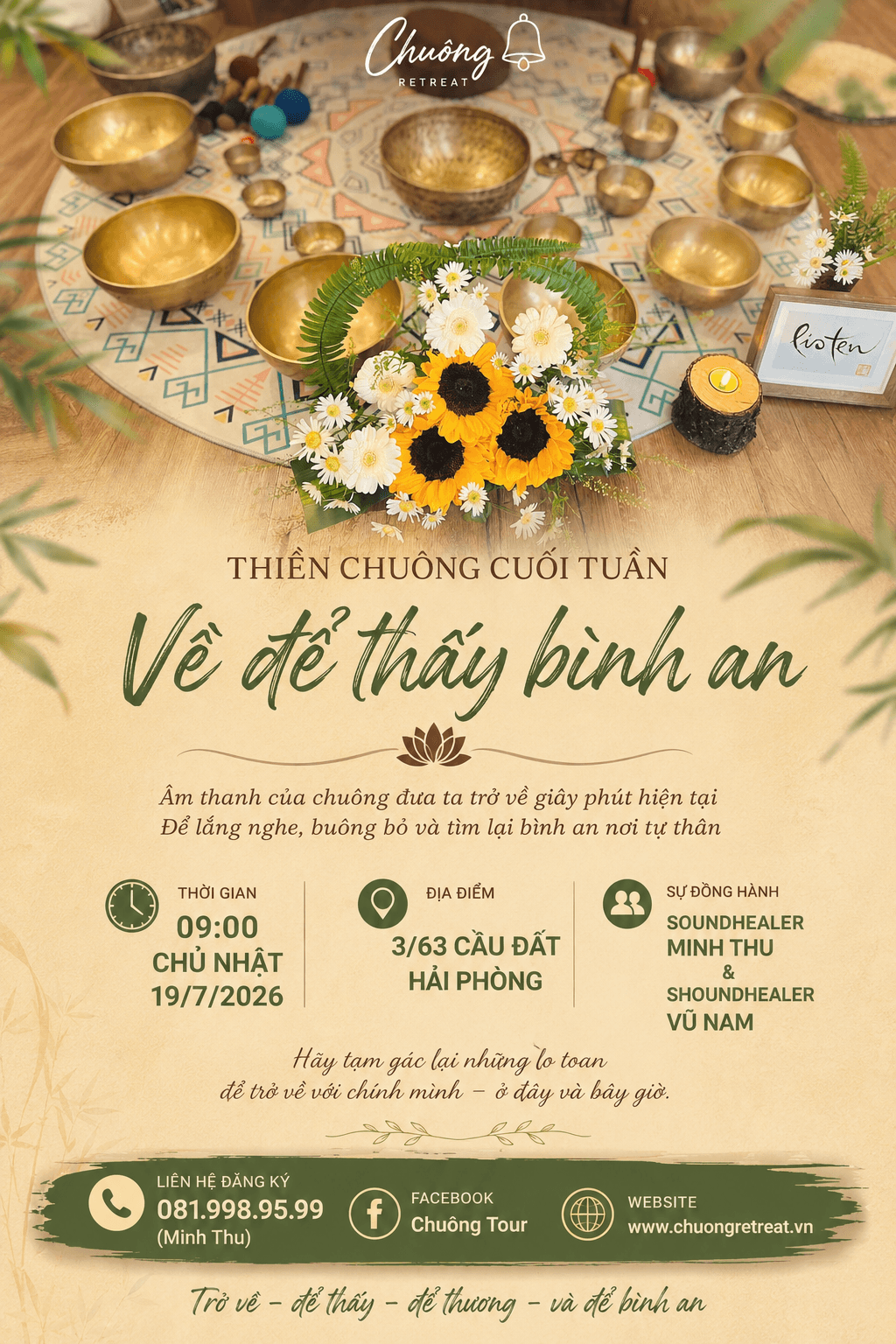 Thiền chuông cuối tuần