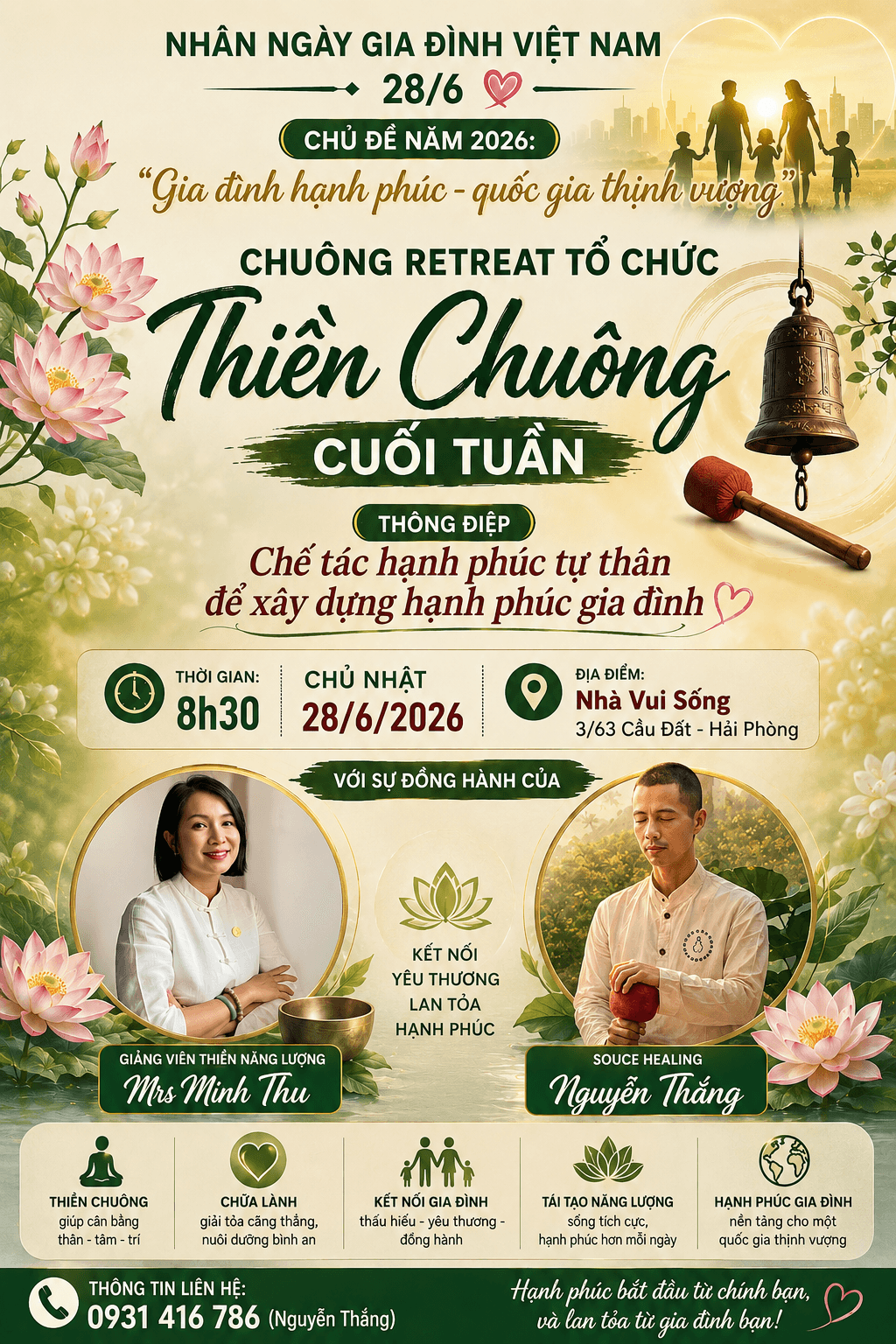 Thiền chuông cuối tuần