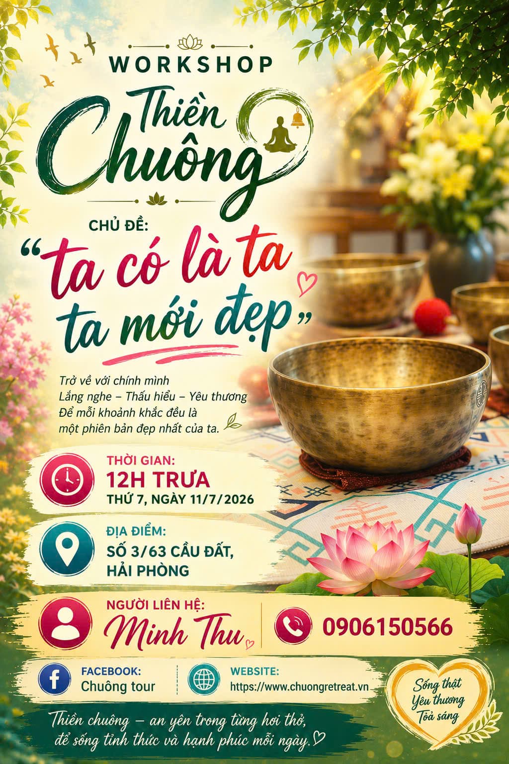 Thiền chuông cuối tuần